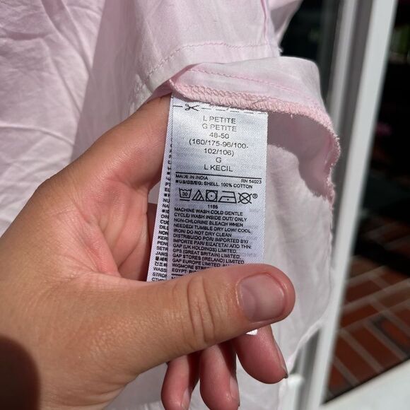 GAP Cotton Tie Dye Tunic Blouse - Picture 4 of 6